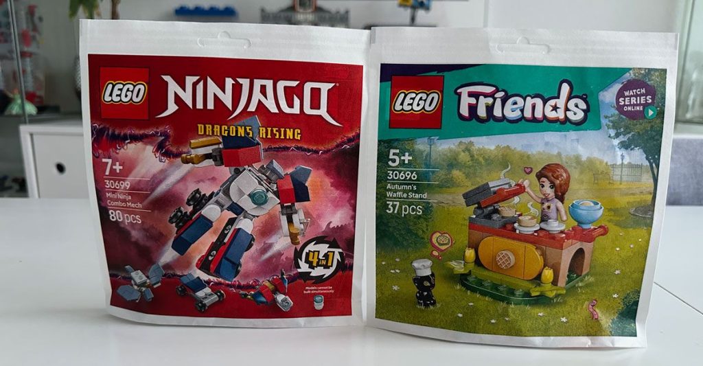 Immer mehr LEGO Paperbags im Handel zu finden