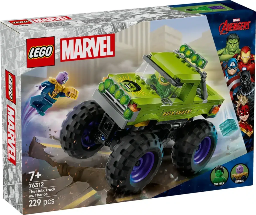 LEGO Marvel 2025: Iron Mans Labor & Hulk Truck für April offiziell vorgestellt!