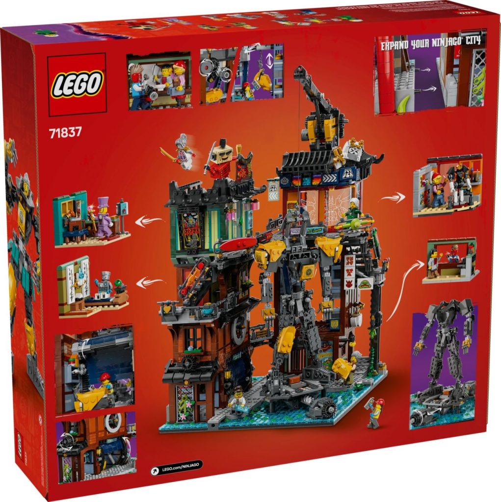 LEGO Ninjago 71837 Ninjago City Workshops offiziell vorgestellt!