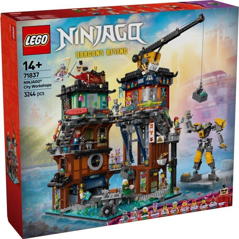LEGO Ninjago 71837 Ninjago City Workshops offiziell vorgestellt!