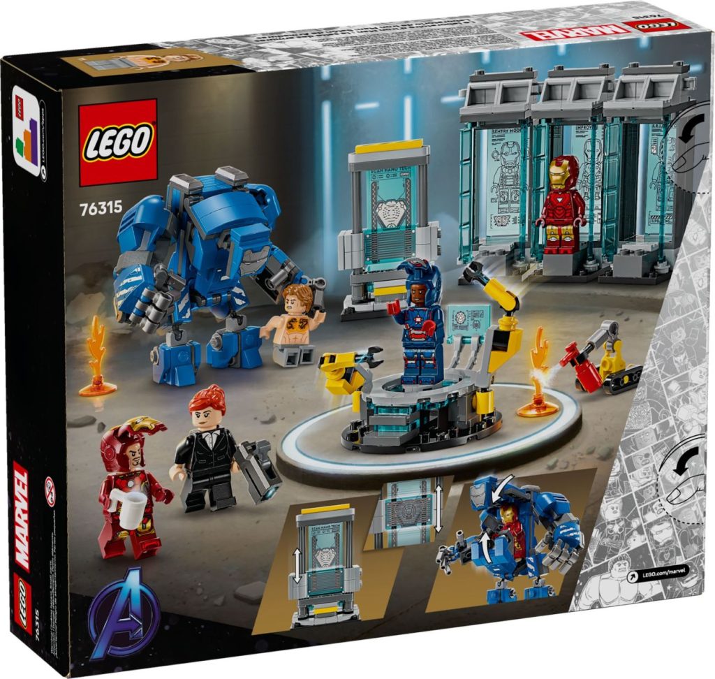 LEGO Marvel 2025: Iron Mans Labor & Hulk Truck für April offiziell vorgestellt!