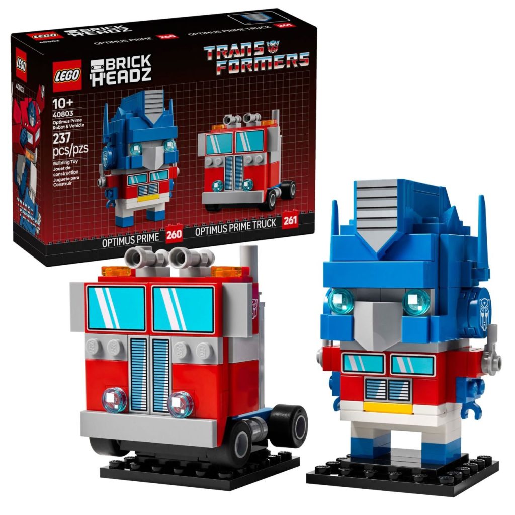 LEGO BrickHeadz 40803 Optimus Prime Mech & Fahrzeug