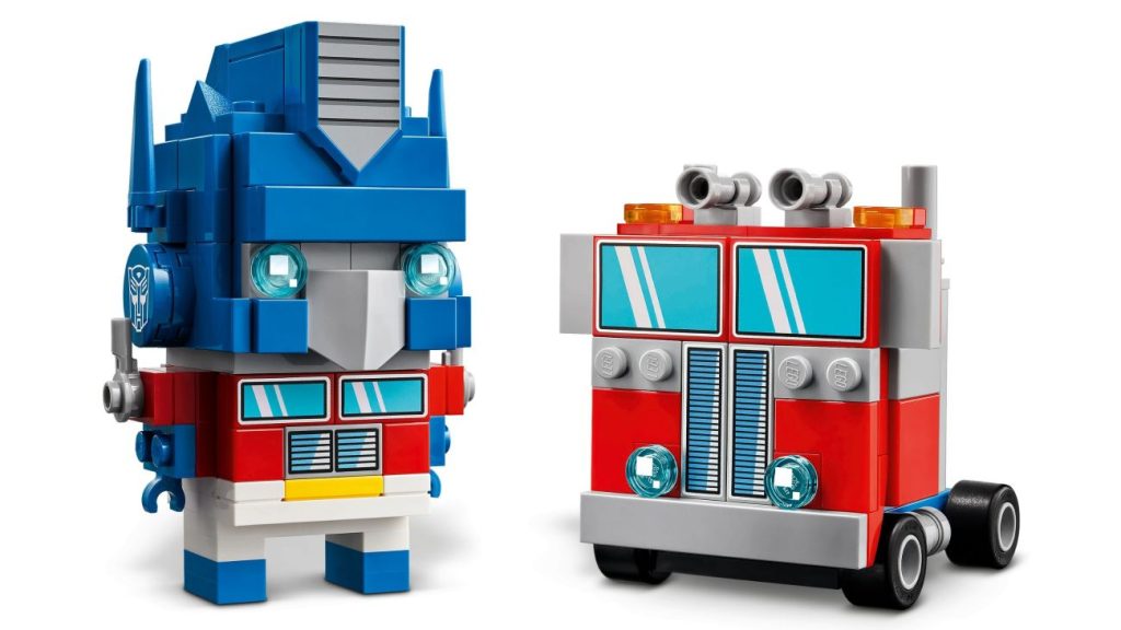 LEGO BrickHeadz 40803 Optimus Prime Mech & Fahrzeug