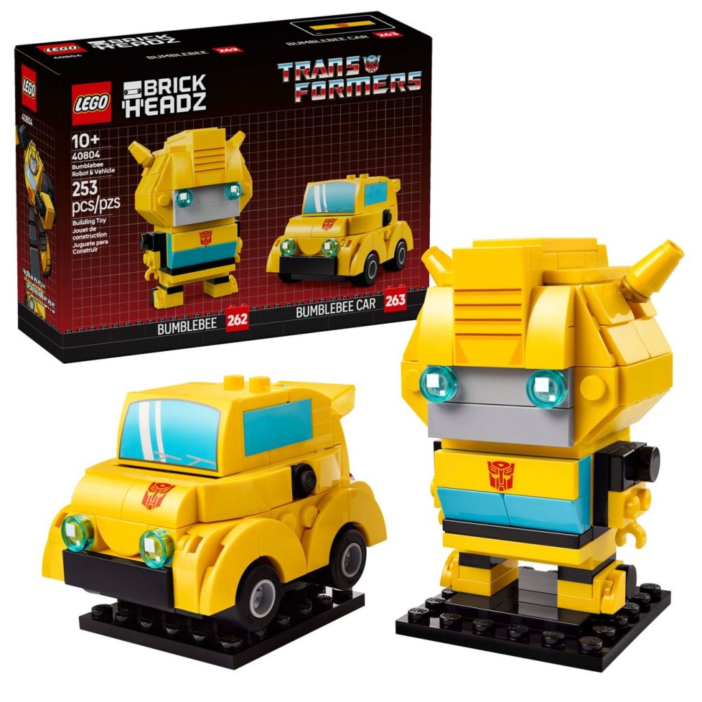 LEGO BrickHeadz 40804 Bumblebee Mech & Fahrzeug