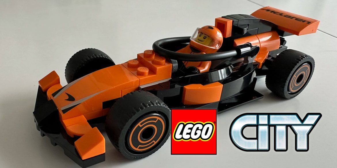 LEGO 60442 City F1 Rennfahrer mit McLaren