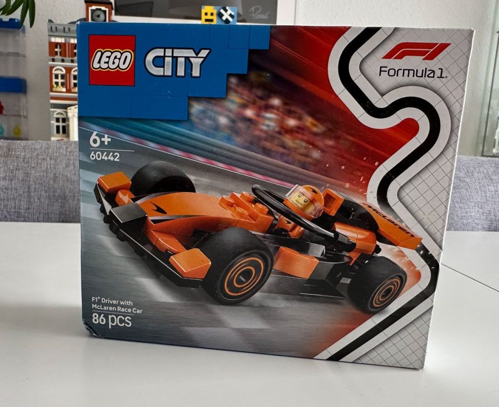 LEGO 60442 City F1 Rennfahrer mit McLaren im Review