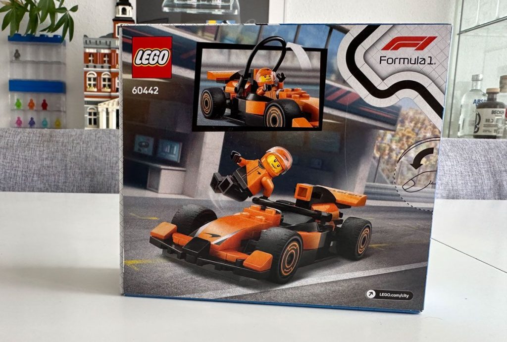 LEGO 60442 City F1 Rennfahrer mit McLaren im Review