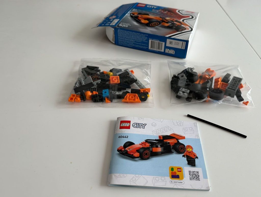 LEGO 60442 City F1 Rennfahrer mit McLaren im Review
