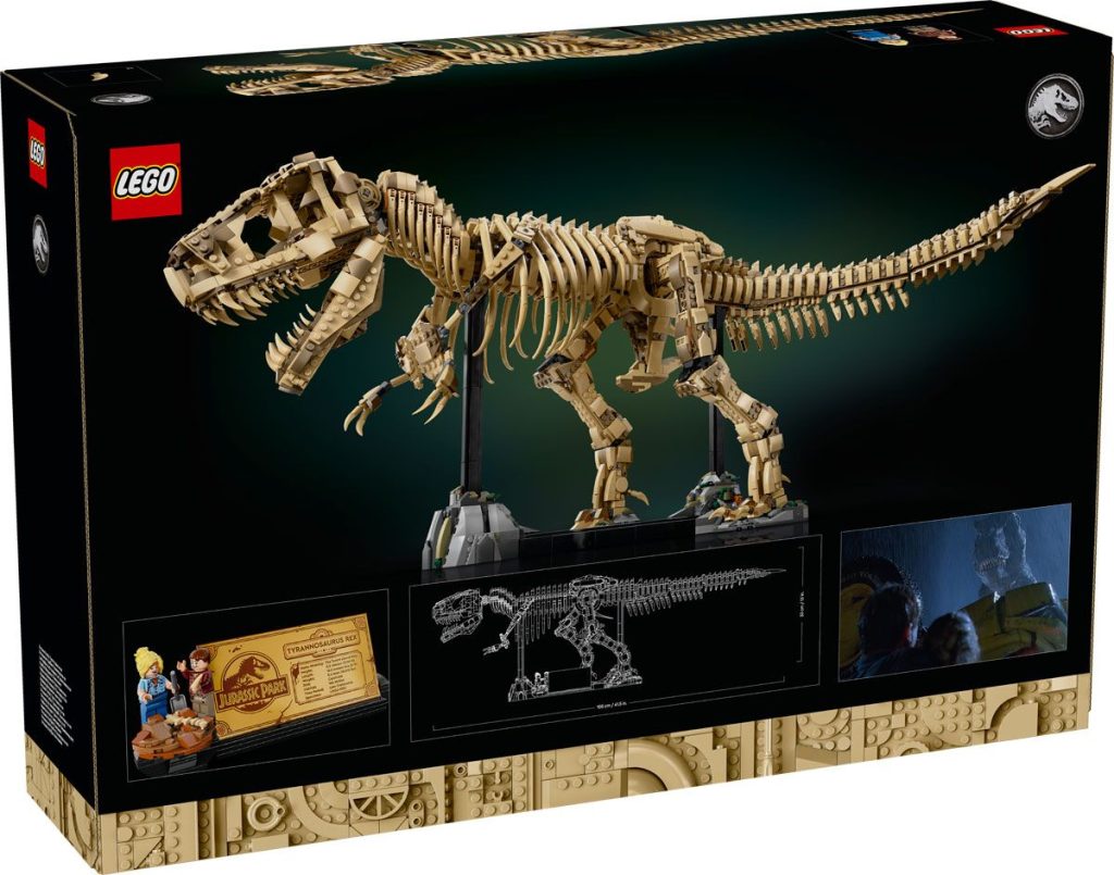 LEGO 76968 Jurassic World: 1-Meter-T-Rex Skelett kommt