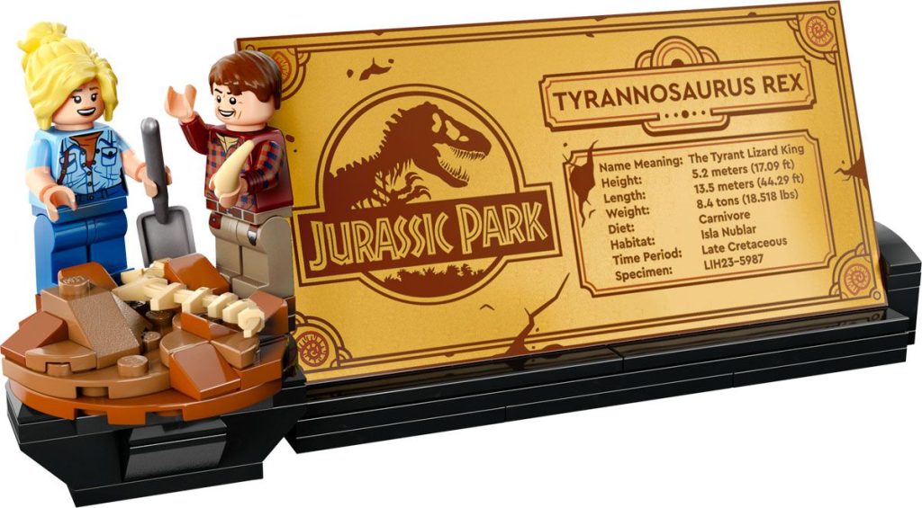 LEGO 76968 Jurassic World: 1-Meter-T-Rex Skelett kommt