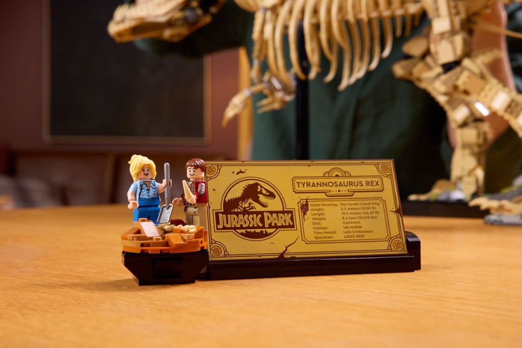 LEGO 76968 Jurassic World: 1-Meter-T-Rex Skelett kommt