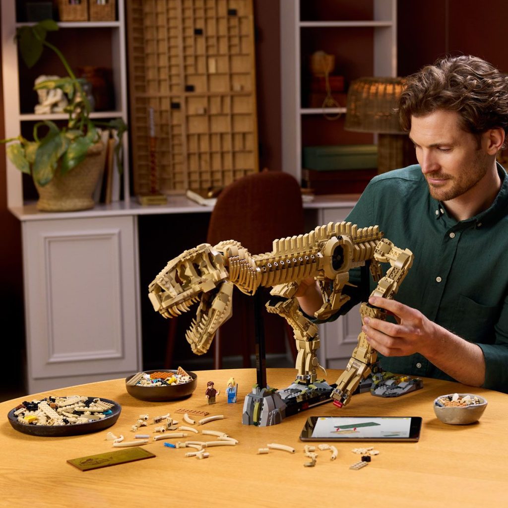 LEGO 76968 Jurassic World: 1-Meter-T-Rex Skelett kommt