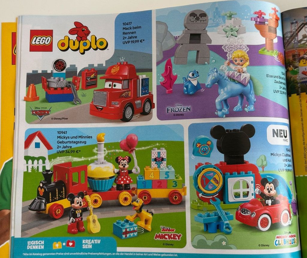 Neu: LEGO Katalog 2025 März bis Juni
