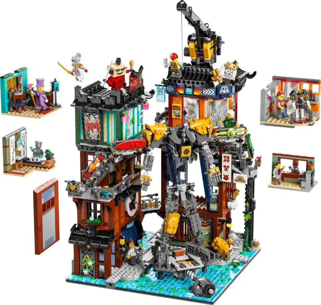 LEGO Ninjago 71837 Ninjago City Workshops offiziell vorgestellt!