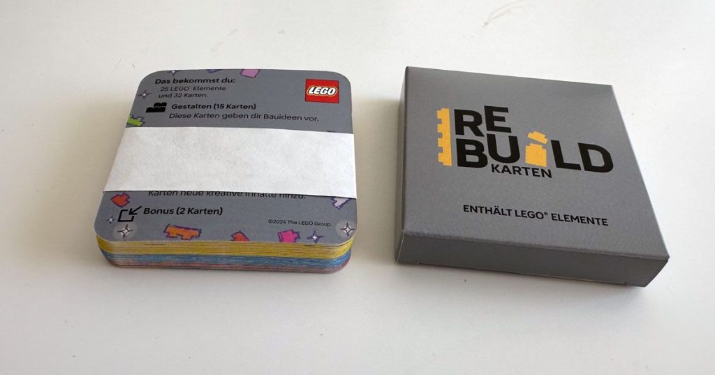 LEGO ReBuild Activity Cards: Bau-Action für die ganze Familie