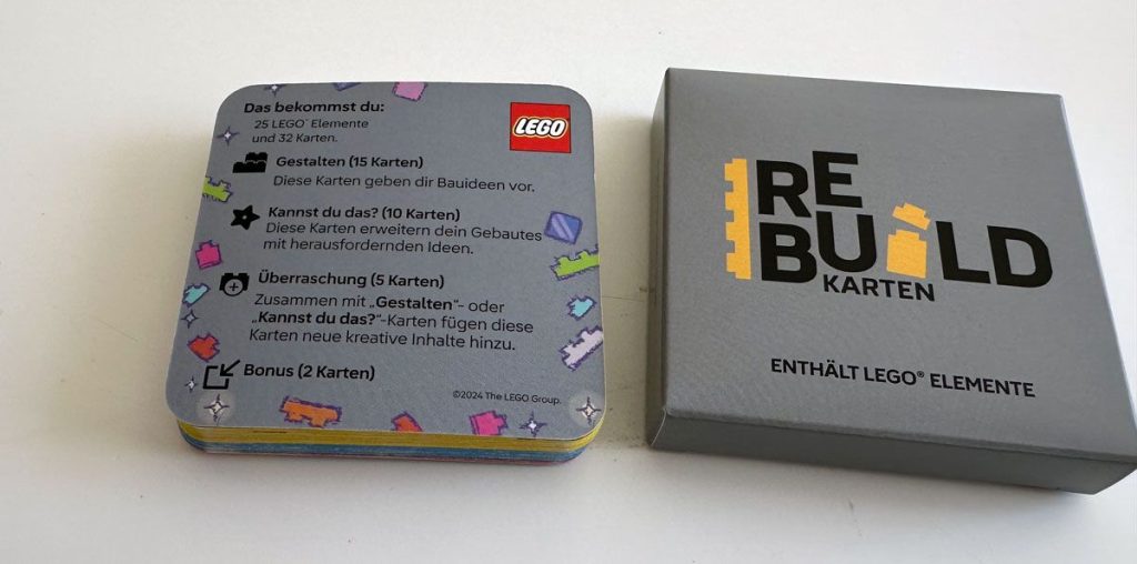 LEGO ReBuild Activity Cards: Bau-Action für die ganze Familie