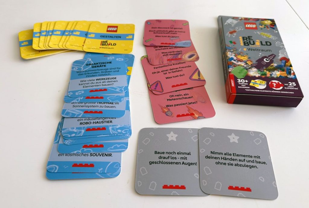 LEGO ReBuild Activity Cards: Bau-Action für die ganze Familie