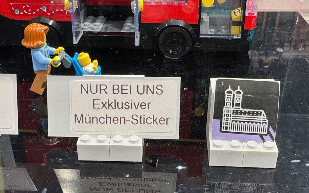 LEGO Store München: Sticker