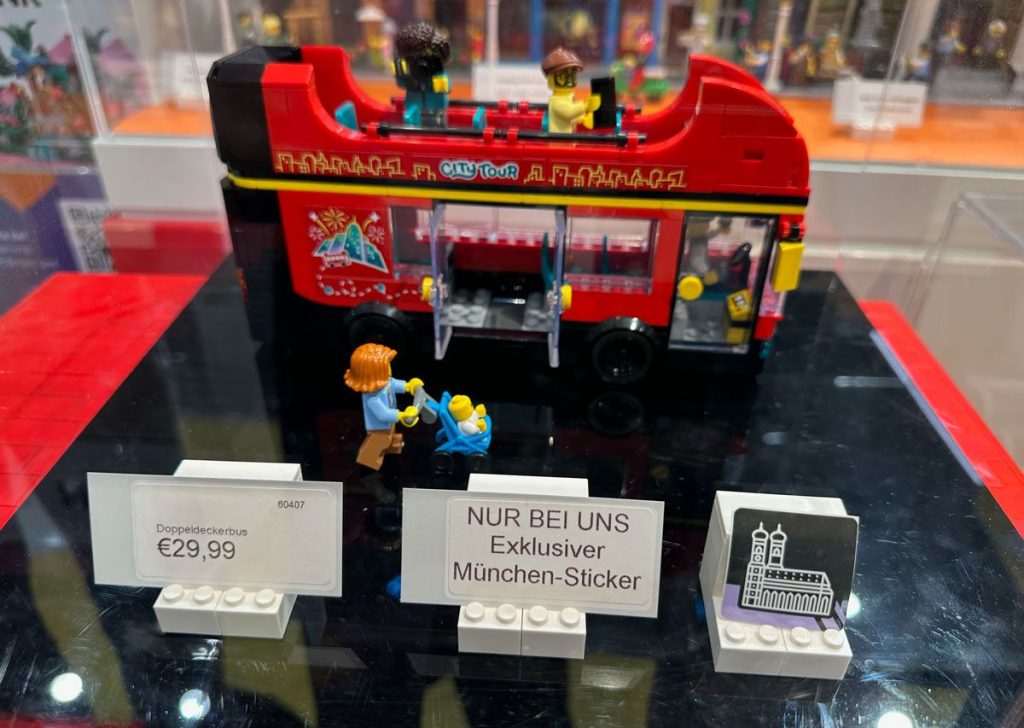 LEGO Store München: Sticker