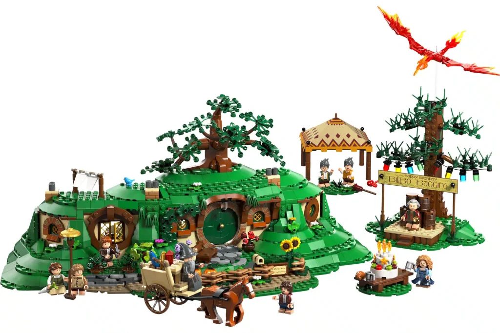 LEGO Icons 10354 Der Herr der Ringe: Das Auenland offiziell vorgestellt!