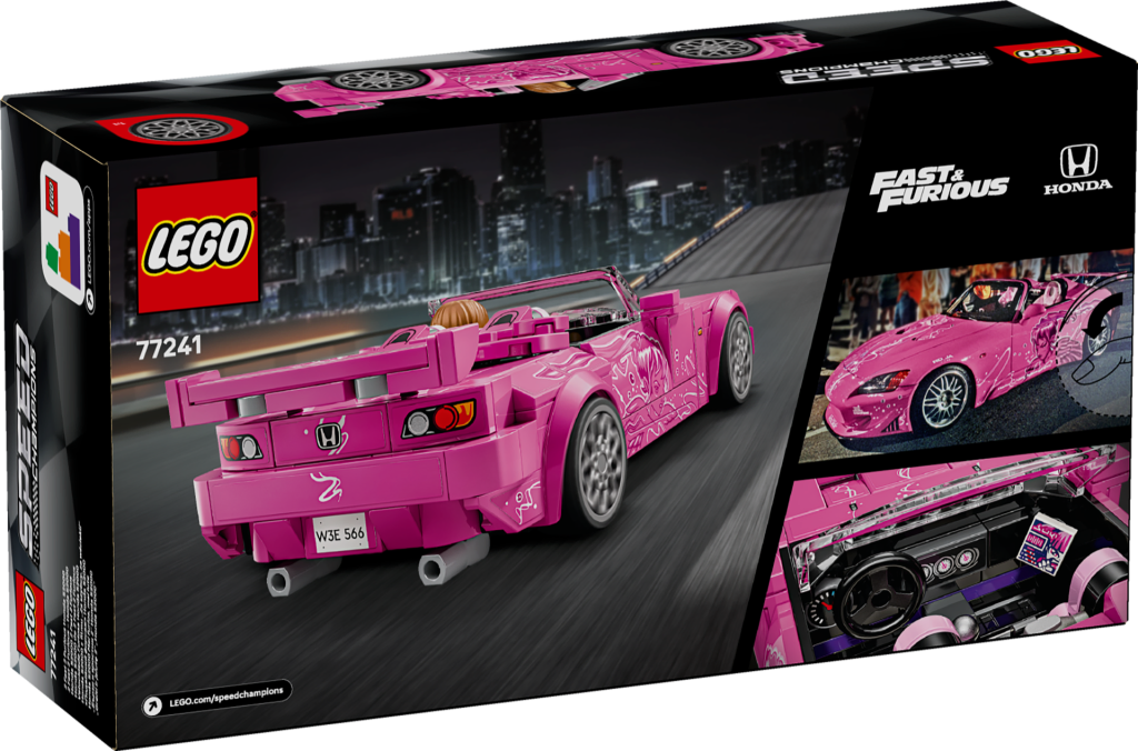 LEGO Speed Champions 77241 2 Fast 2 Furious Honda S2000 offiziell vorgestellt!