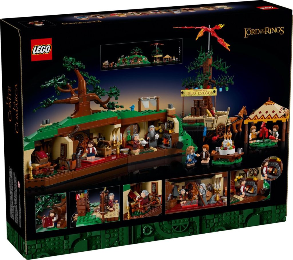 LEGO Icons 10354 Der Herr der Ringe: Das Auenland offiziell vorgestellt!