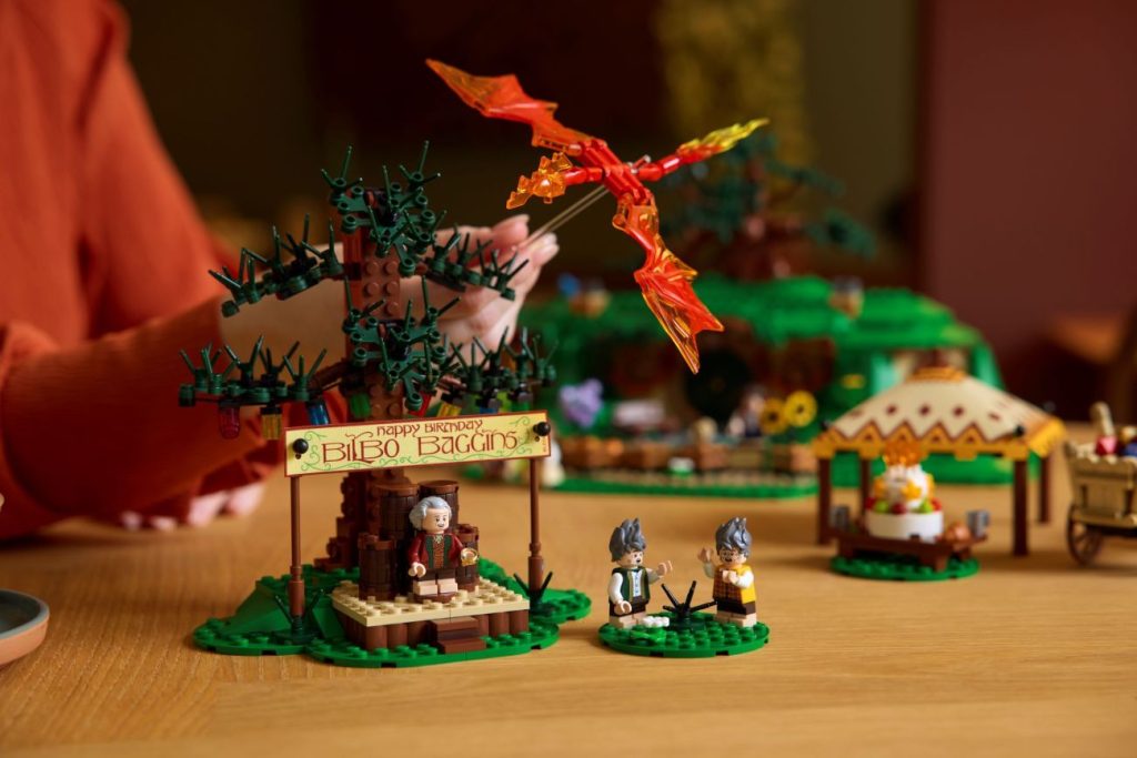 LEGO Icons 10354 Der Herr der Ringe: Das Auenland offiziell vorgestellt!