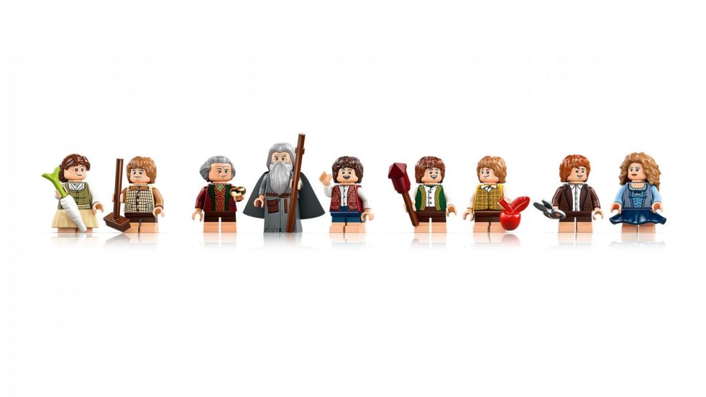 LEGO Icons 10354 Der Herr der Ringe: Das Auenland offiziell vorgestellt!