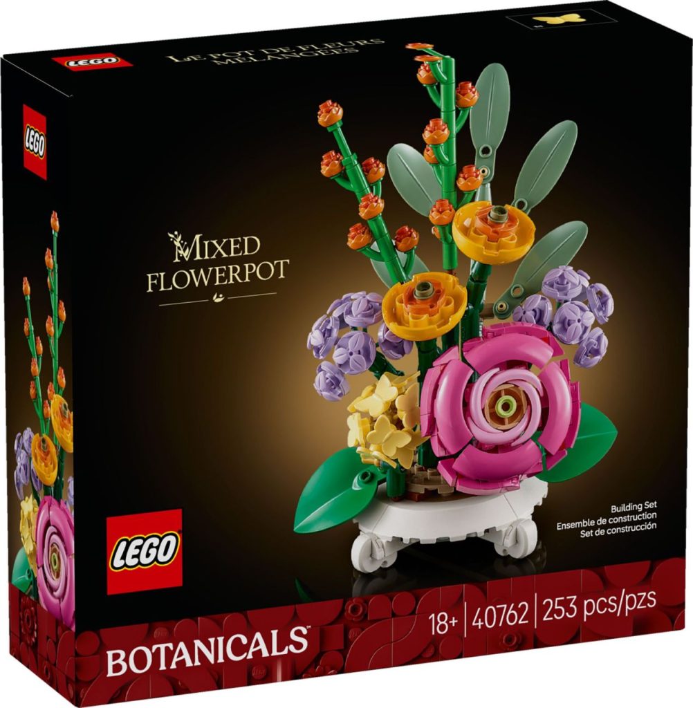 LEGO Botanicals 40762 Bunter Blumentopf: Kommendes GWP offiziell vorgestellt!
