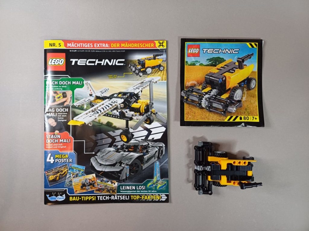 LEGO Technic Magazin 5 Mähdrescher
