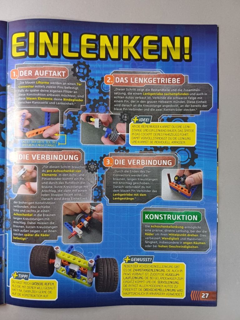 LEGO Technic Magazin 5 Mähdrescher