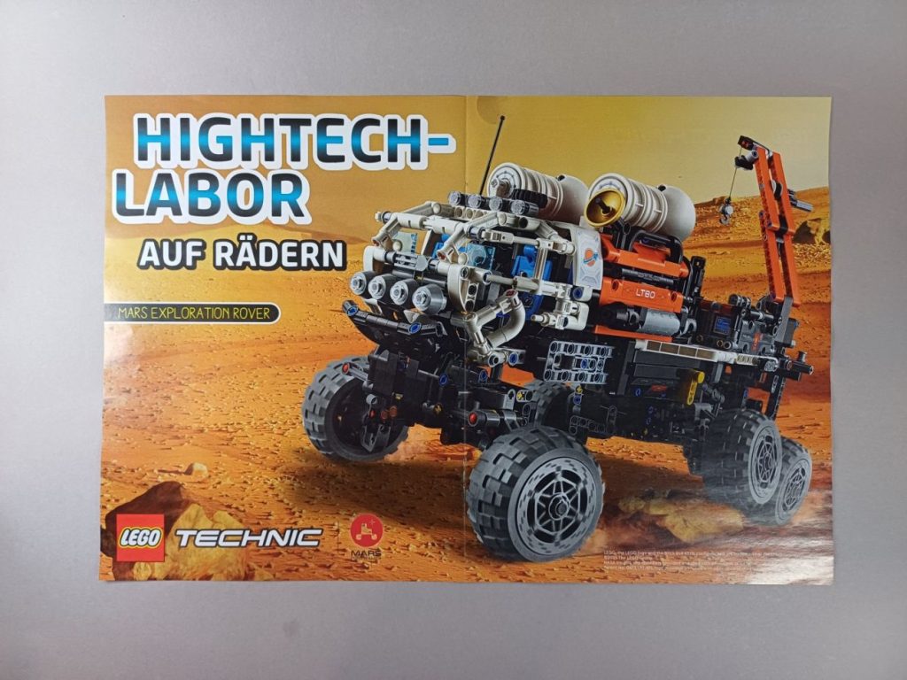 LEGO Technic Magazin 5 Mähdrescher
