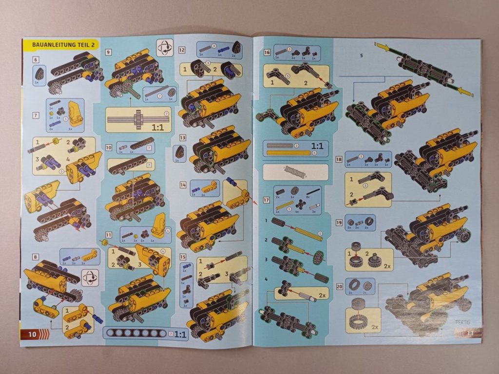 LEGO Technic Magazin 5 Mähdrescher