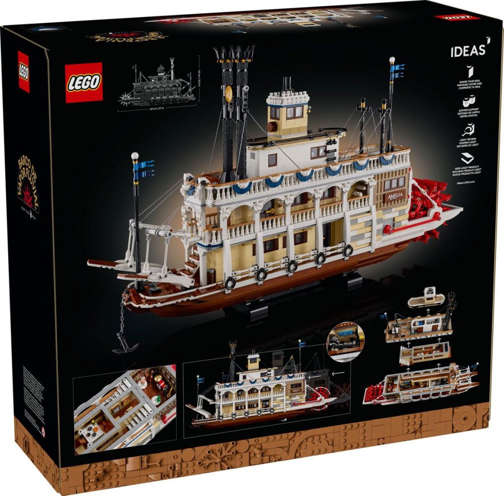 LEGO Ideas 21356 River Steamboat offiziell vorgestellt!