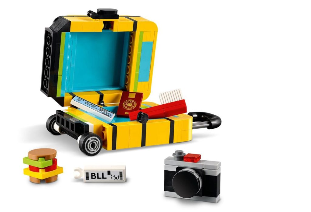 LEGO 40817 Yellow Travel Suitcase