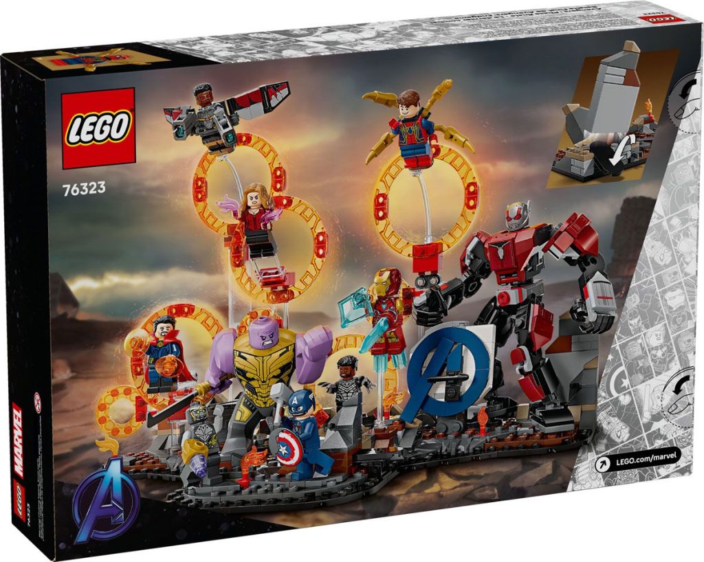 Mai-Neuheit: LEGO 76323 Marvel Avengers: Endgame Letzter Showdown