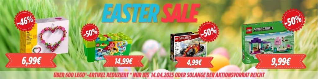 Toymi LEGO Easter Sale