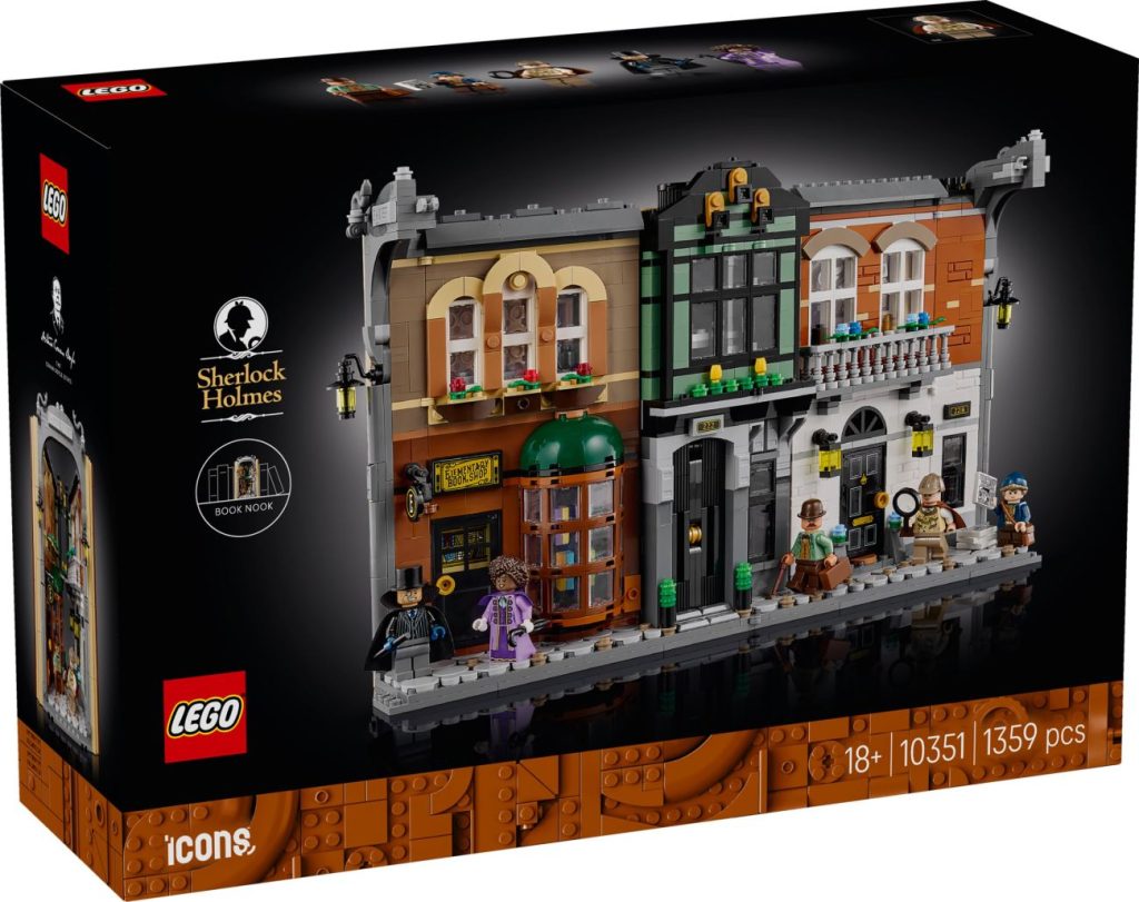 LEGO Icons 10351 Sherlock Holmes Buchstützen offiziell vorgestellt!