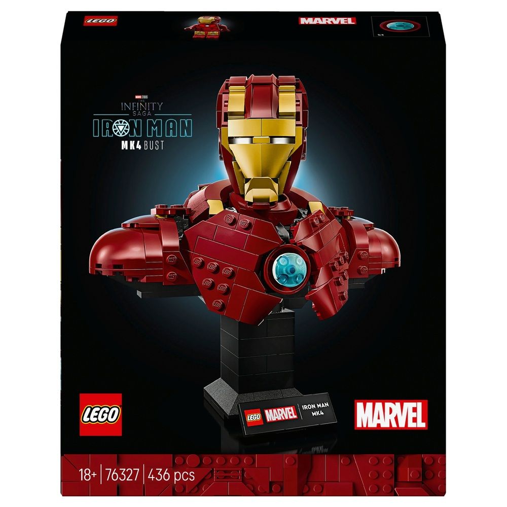 LEGO Marvel 76327 Iron Man MK4 Büste: Offizielle Bilder zur Juni-Neuheit