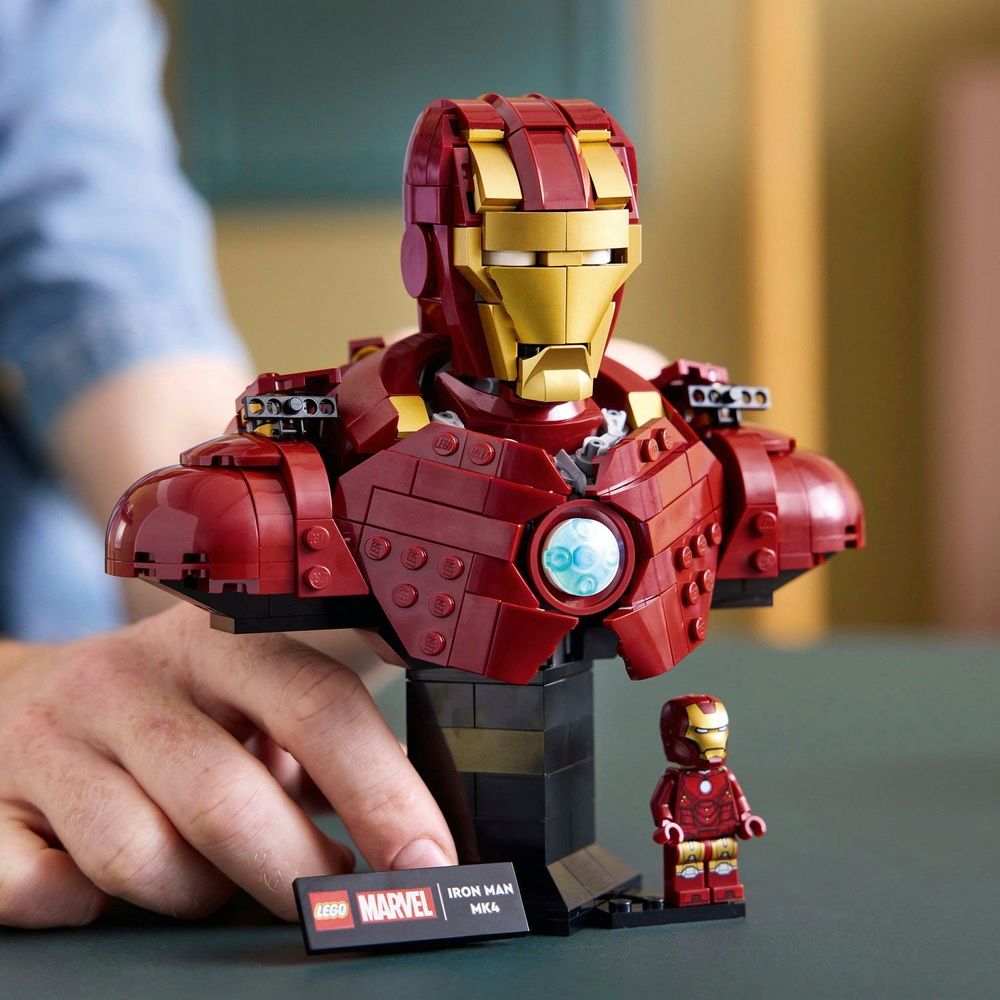 LEGO Marvel 76327 Iron Man MK4 Büste: Offizielle Bilder zur Juni-Neuheit