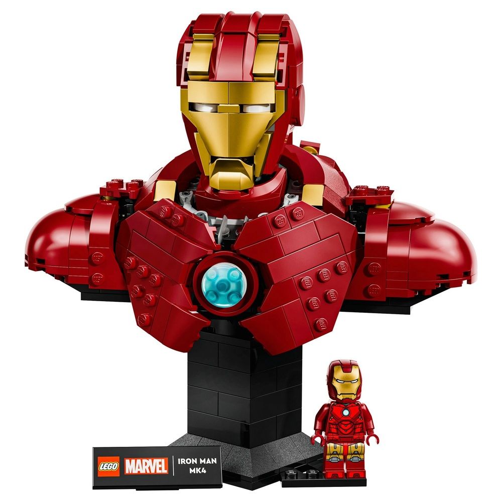 LEGO Marvel 76327 Iron Man MK4 Büste: Offizielle Bilder zur Juni-Neuheit