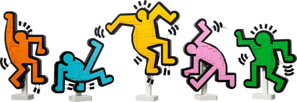 LEGO Art 31216 Keith Haring´s Dancing Figures offiziell vorgestellt!