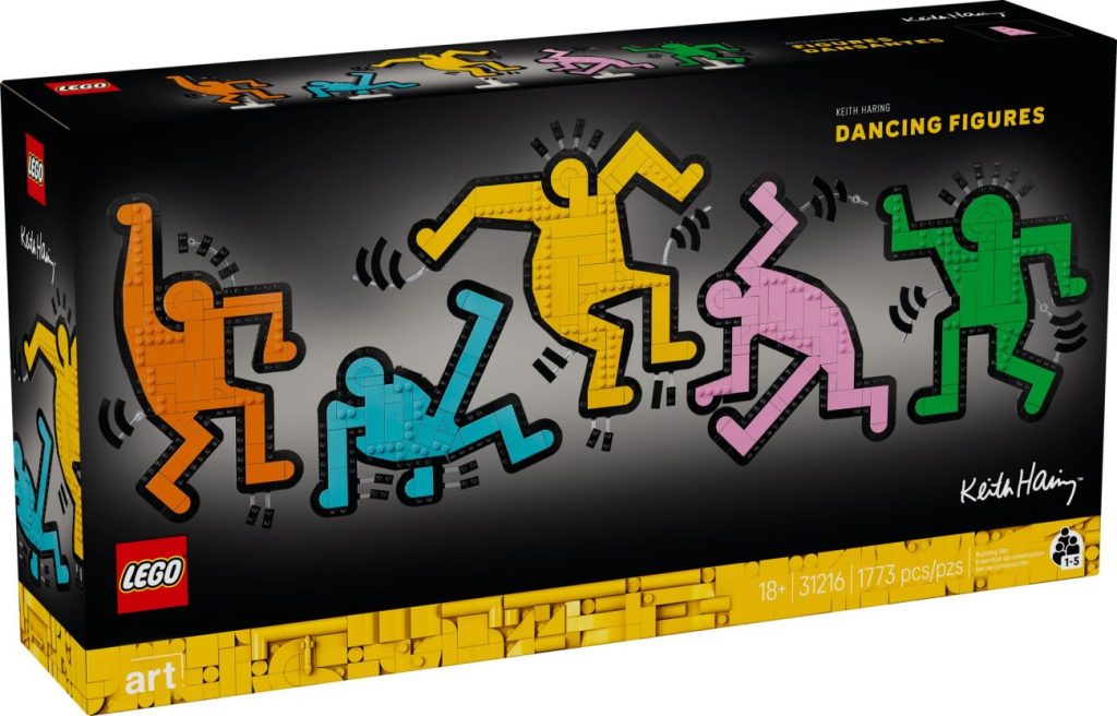LEGO Art 31216 Keith Haring´s Dancing Figures offiziell vorgestellt!
