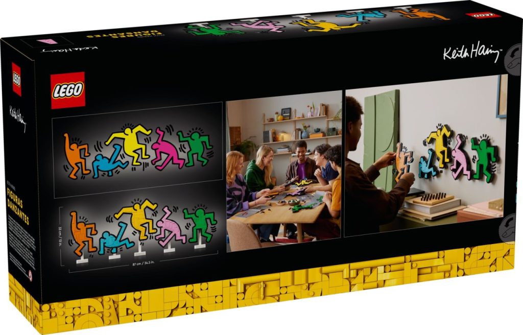 LEGO Art 31216 Keith Haring´s Dancing Figures offiziell vorgestellt!
