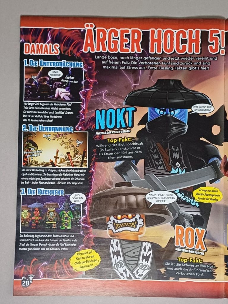LEGO Ninjago Magazin 127