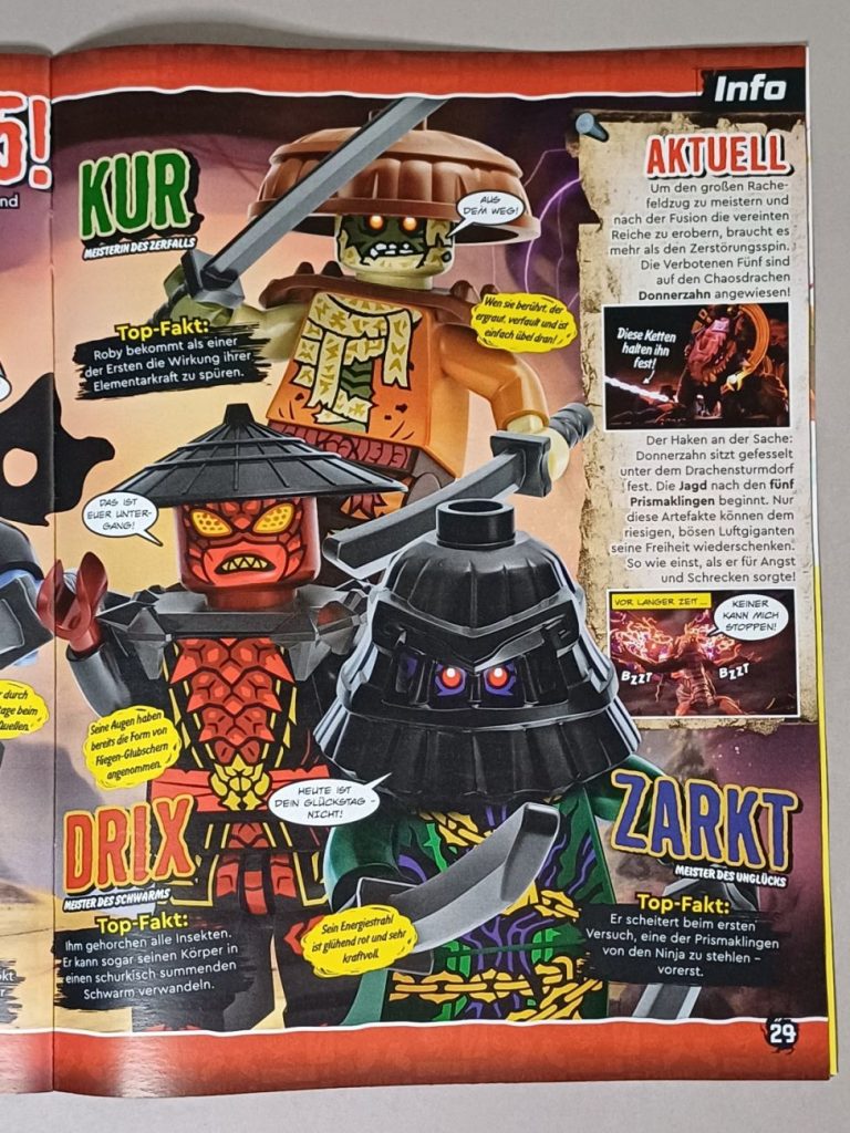 LEGO Ninjago Magazin 127