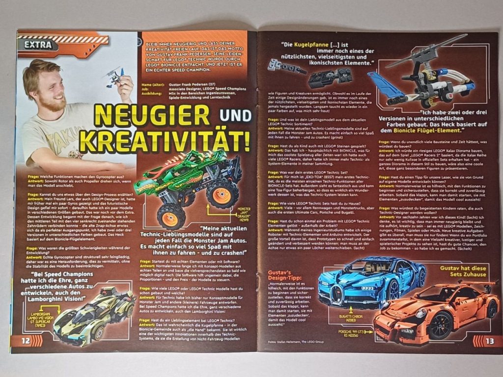 LEGO Technic Magazin 6 mit Gyrocopter