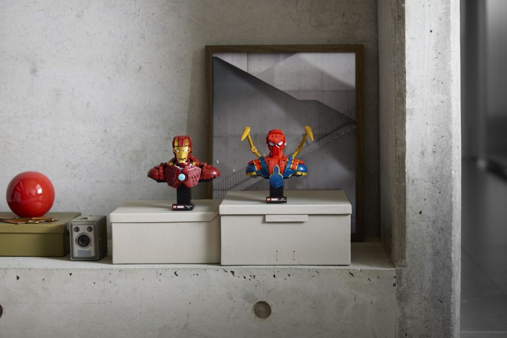 LEGO Marvel 76326 Iron Spider-Man Büste offiziell vorgestellt
