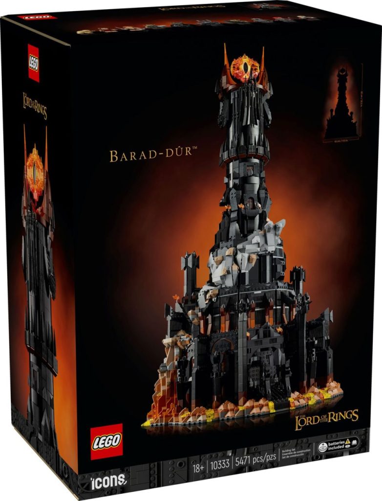 LEGO Icons 10333 Herr der Ringe Barad-Dûr