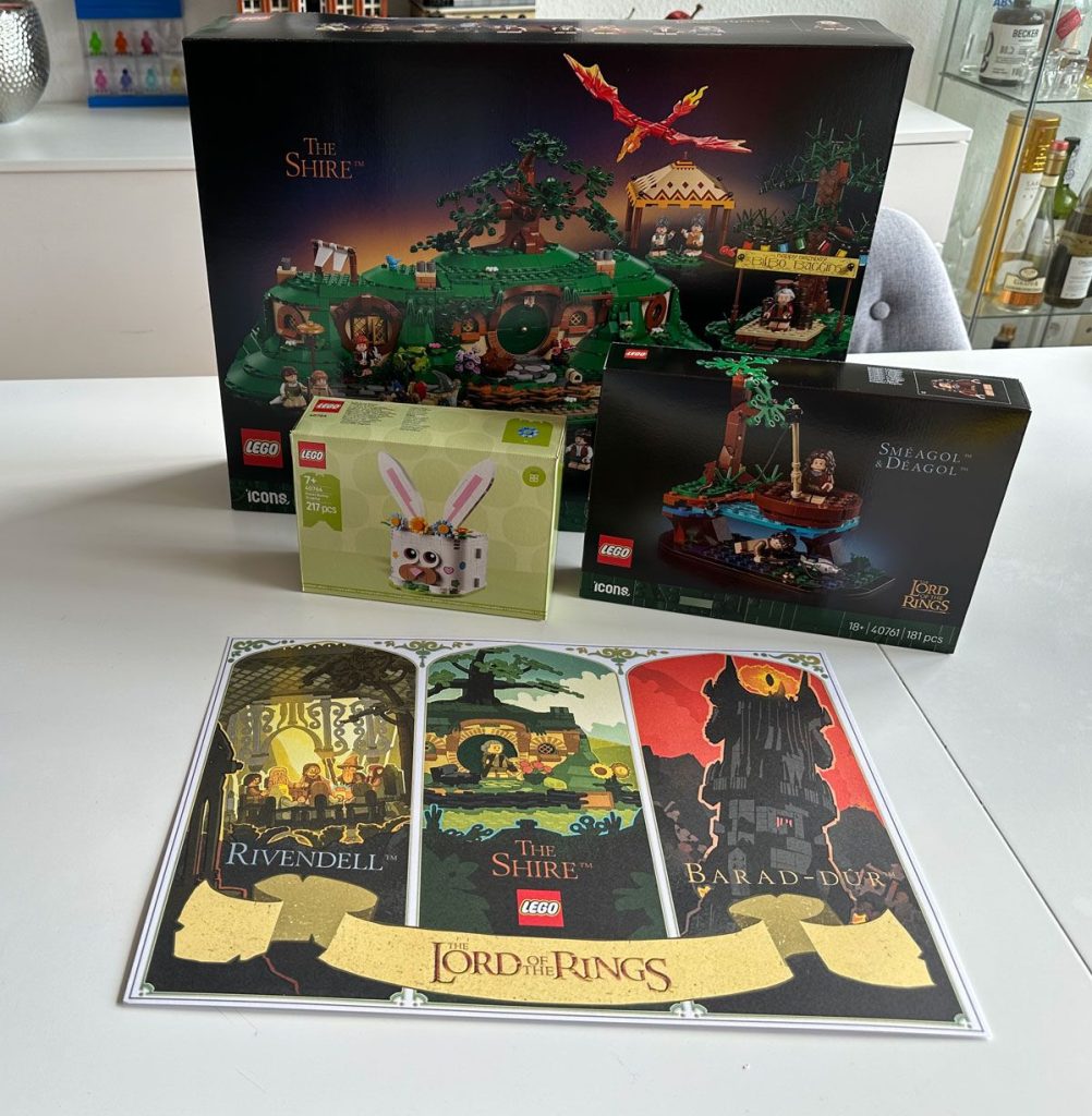 LEGO Herr der Ringe Poster